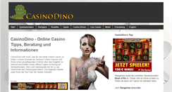 Desktop Screenshot of casinodino.com